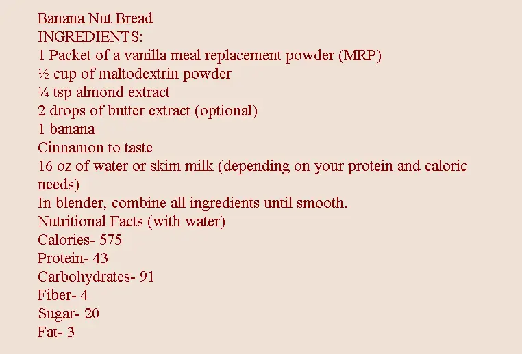 /fit/ recipe - Banana Nut Bread