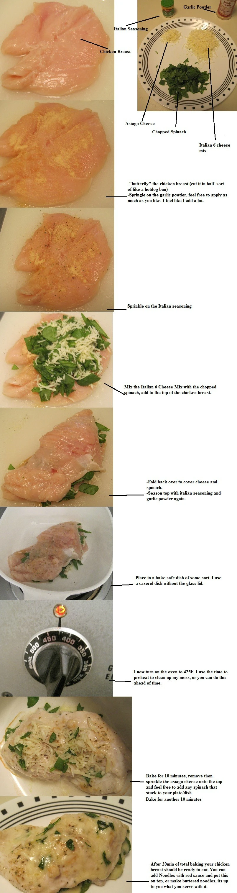 /fit/ recipe - Cheese Chicken Breast