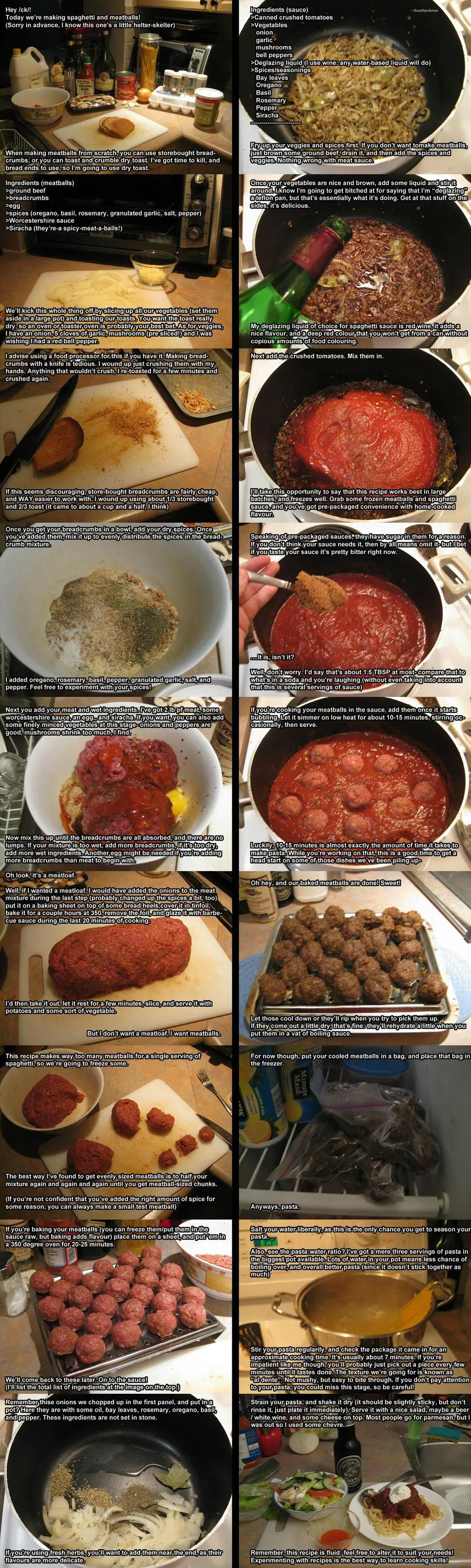 /fit/ recipe - Spaghetti and Meatballs